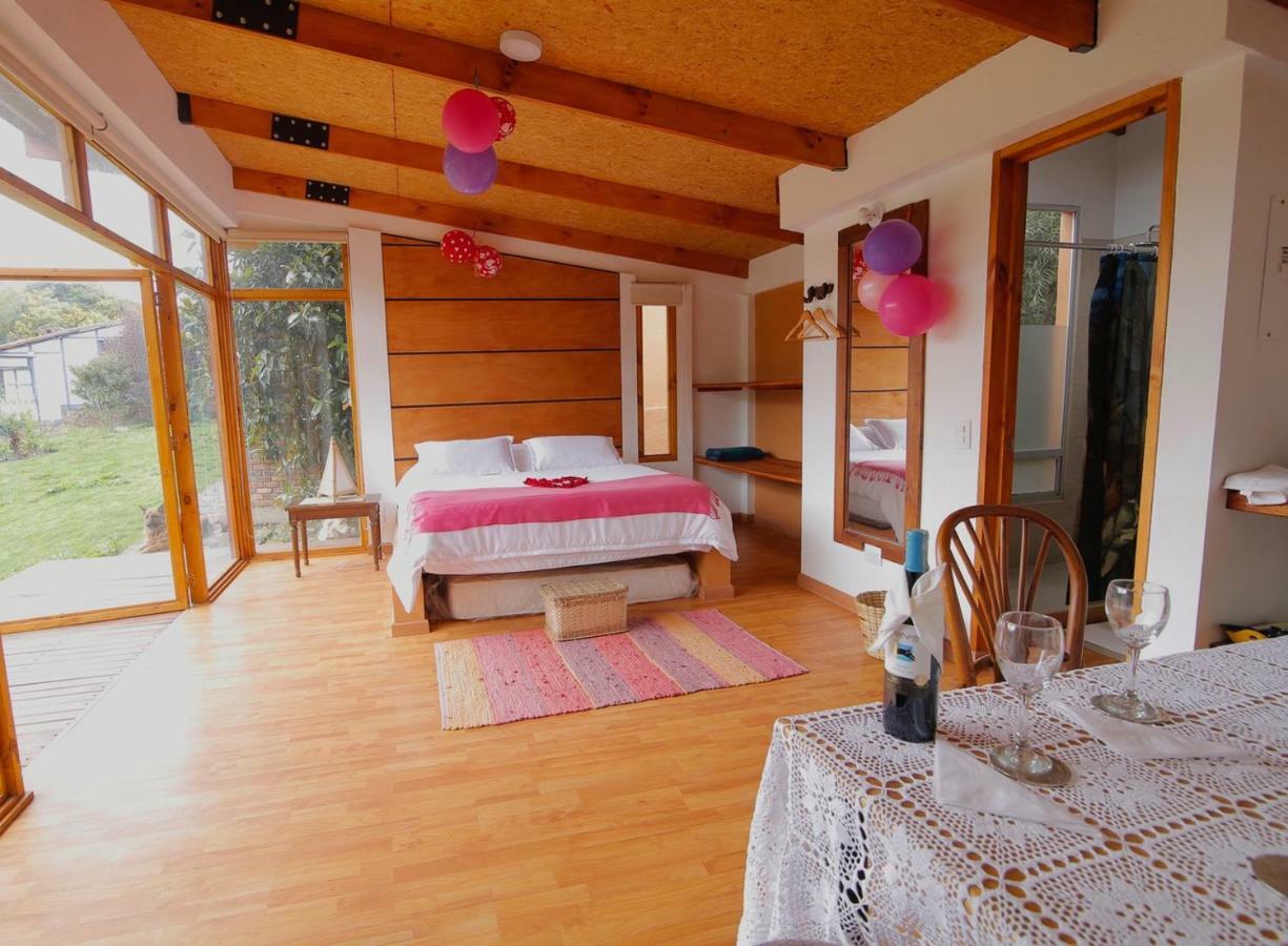 Titue Refugio , Cabanas La Calera Ngoại thất bức ảnh